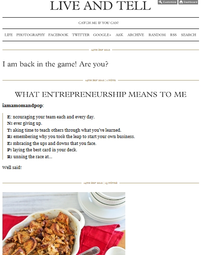 Old boring Tumblr
